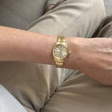 Thumbnail von Rolex Lady-Datejust 6917 Ladies 26MM soleil silver dial yellow gold 18KT