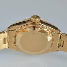 Thumbnail von Rolex Lady-Datejust 6917 Ladies 26MM soleil silver dial yellow gold 18KT