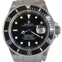 Thumbnail von Rolex Submariner Date 16610 T73 series Tritium dial Full Set 1997