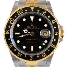 Thumbnail von Rolex GMT-Master II 16713 black Luminova dial TOP Condition