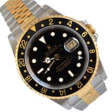  Rolex GMT-Master II 16713 black Luminova dial TOP Condition 