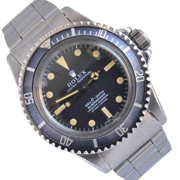  Rolex Submariner (No Date) 5512 Serif 4 Lines dial Full Set 1970 