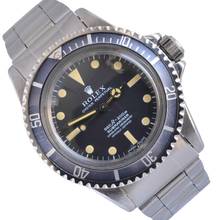 Thumbnail von Rolex Submariner (No Date) 5512 Serif 4 Lines dial Full Set 1970