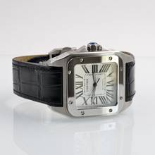 Thumbnail von Cartier Santos 100 XL W20073X8 silver dial Full Set Like NEW 2014