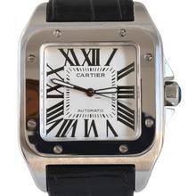 Thumbnail von Cartier Santos 100 XL W20073X8 silver dial Full Set Like NEW 2014