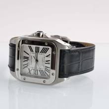 Thumbnail von Cartier Santos 100 XL W20073X8 silver dial Full Set Like NEW 2014