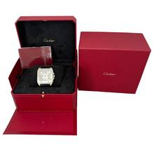 Thumbnail von Cartier Santos 100 XL W20073X8 silver dial Full Set Like NEW 2014