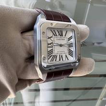 Thumbnail von Cartier Santos 100 XL W20073X8 silver dial Full Set Like NEW 2015