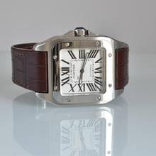Thumbnail von Cartier Santos 100 XL W20073X8 silver dial Full Set Like NEW 2015