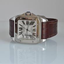 Thumbnail von Cartier Santos 100 XL W20073X8 silver dial Full Set Like NEW 2015