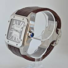 Thumbnail von Cartier Santos 100 XL W20073X8 silver dial Full Set Like NEW 2015