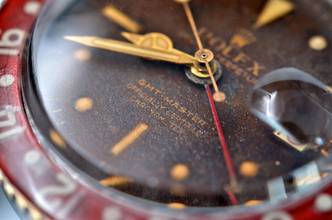 Thumbnail von Rolex GMT-Master 6542 OCC “Pussy Galore” gilt brown radium Bakelite bezel 1957’s
