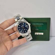 Thumbnail von Rolex Datejust 41 41mm Motif Blue Dial Automático Completo