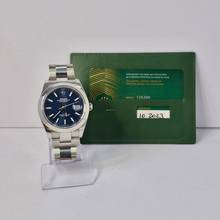 Thumbnail von Rolex Datejust 41 41mm Motif Blue Dial Automático Completo