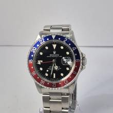 Thumbnail von Rolex GMT-Master 1 Pepsi 40mm Automático Completo