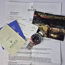 Thumbnail von Rolex GMT-Master 1 Pepsi 40mm Automático Completo
