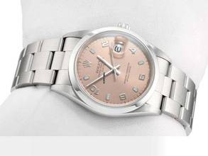Thumbnail von Rolex Oyster Perpetual Date 34mm 2004 Edelstahl Automatik Damenuhr Damen Herren Stahl Stainless Steel Oyster-band Chronometer