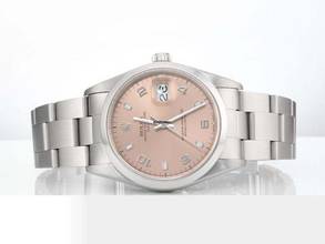 Thumbnail von Rolex Oyster Perpetual Date 34mm 2004 Edelstahl Automatik Damenuhr Damen Herren Stahl Stainless Steel Oyster-band Chronometer