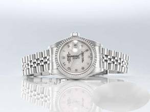 Thumbnail von Rolex Lady-Datejust Edelstahl Weissgold 750 2001 Automatik Stahl Stainless Steel 18kt White Gold Jubilé-band Chronometer Oyster