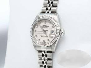 Thumbnail von Rolex Lady-Datejust Edelstahl Weissgold 750 2001 Automatik Stahl Stainless Steel 18kt White Gold Jubilé-band Chronometer Oyster