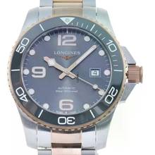 Longines HydroConquest Automatic Grey Dial Stainless NEW FULL SET