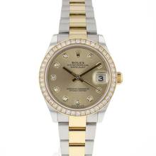 Thumbnail von Rolex Datejust 31 Gold/Steel Diamonds Champagne Dial