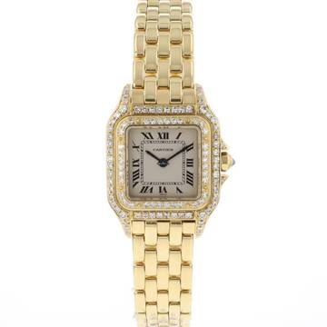 Cartier Panthère PM Yellow Gold Factory Diamonds 