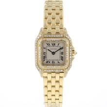  Cartier Panthère PM Yellow Gold Factory Diamonds 