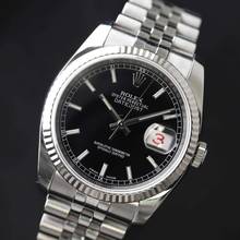 Thumbnail von Rolex Datejust 36 Jubilee Black Dial Roulette Date