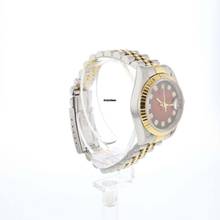 Thumbnail von Rolex Lady-Datejust 26 Steel/Gold Red Vignette Diamond Dial