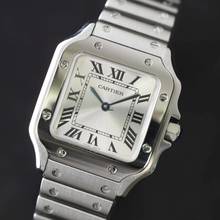 Thumbnail von Cartier Santos Small Steel Silver Dial 99% New '24