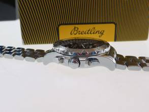 Thumbnail von Breitling Skyracer Chronograph Black Dial Stahlband im Neu Zustand