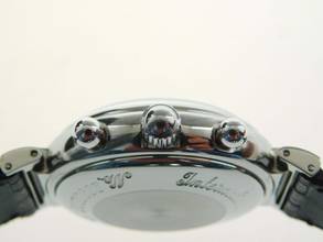 Thumbnail von IWC Da Vinci Perpetual Calendar, perpetual calendar in stainless steel, revised, in top condition with crocodile strap, original IWC crocodile strap and clasp.