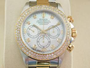Rolex Daytona Steel Gold 16523 Rolex Guarantee until 2028 in top condition Brilliant bezel and dial Rolex revision