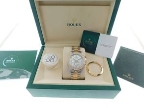 Thumbnail von Rolex Daytona Stahl Gold 16523 Rolex Garantie bis 2028 im Top Zustand Brillant Lünette und Zifferblatt Rolex Revision