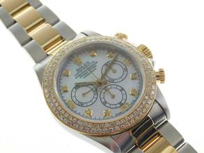 Thumbnail von Rolex Daytona Stahl Gold 16523 Rolex Garantie bis 2028 im Top Zustand Brillant Lünette und Zifferblatt Rolex Revision