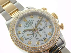 Thumbnail von Rolex Daytona Stahl Gold 16523 Rolex Garantie bis 2028 im Top Zustand Brillant Lünette und Zifferblatt Rolex Revision