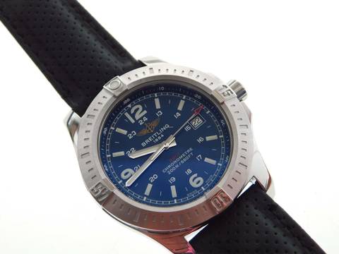 Breitling Colt Herrenuhr 44mm im Top Zustand mit original Papieren 