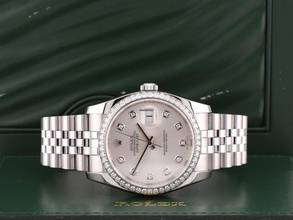  Rolex Datejust 36 36mm Ref. 116244 Original Diamond Dial/bezel Like New 