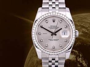 Thumbnail von Rolex Datejust 36mm Ref. 116244 Original Diamond Dial/bezel Like New