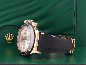 Thumbnail von Rolex Daytona Cosmograph Daytona 116515ln New 2023 Sundust Baguette - Rose Gold Oysterflex