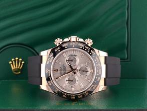 Thumbnail von Rolex Daytona Cosmograph Daytona 116515ln New 2023 Sundust Baguette - Rose Gold Oysterflex