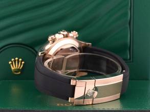Thumbnail von Rolex Daytona Cosmograph Daytona 116515ln New 2023 Sundust Baguette - Rose Gold Oysterflex