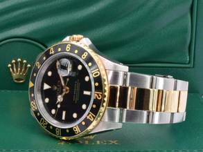 Thumbnail von Rolex GMT-Master II 16713 Full Set 1998 Like New