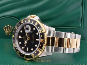 Thumbnail von Rolex GMT-Master II 16713 Full Set 1998 Like New