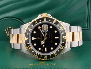 Thumbnail von Rolex GMT-Master II 16713 Full Set 1998 Like New