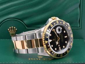 Thumbnail von Rolex GMT-Master II 16713 Full Set 1998 Like New