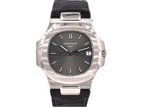Thumbnail von Patek Philippe Nautilus Rare 2008 Geneva Seal White Gold Like New Full Set Ita