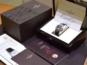 Thumbnail von Patek Philippe Nautilus Rare 2008 Geneva Seal White Gold Like New Full Set Ita