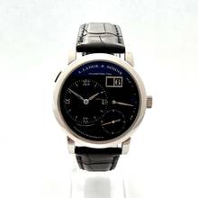 Thumbnail von A. Lange & Söhne Lange 1 Platin Black Dial Darth / Service bei A. Lange & Söhne